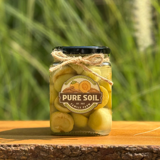 Pickled Bambar (Emirati Olives)