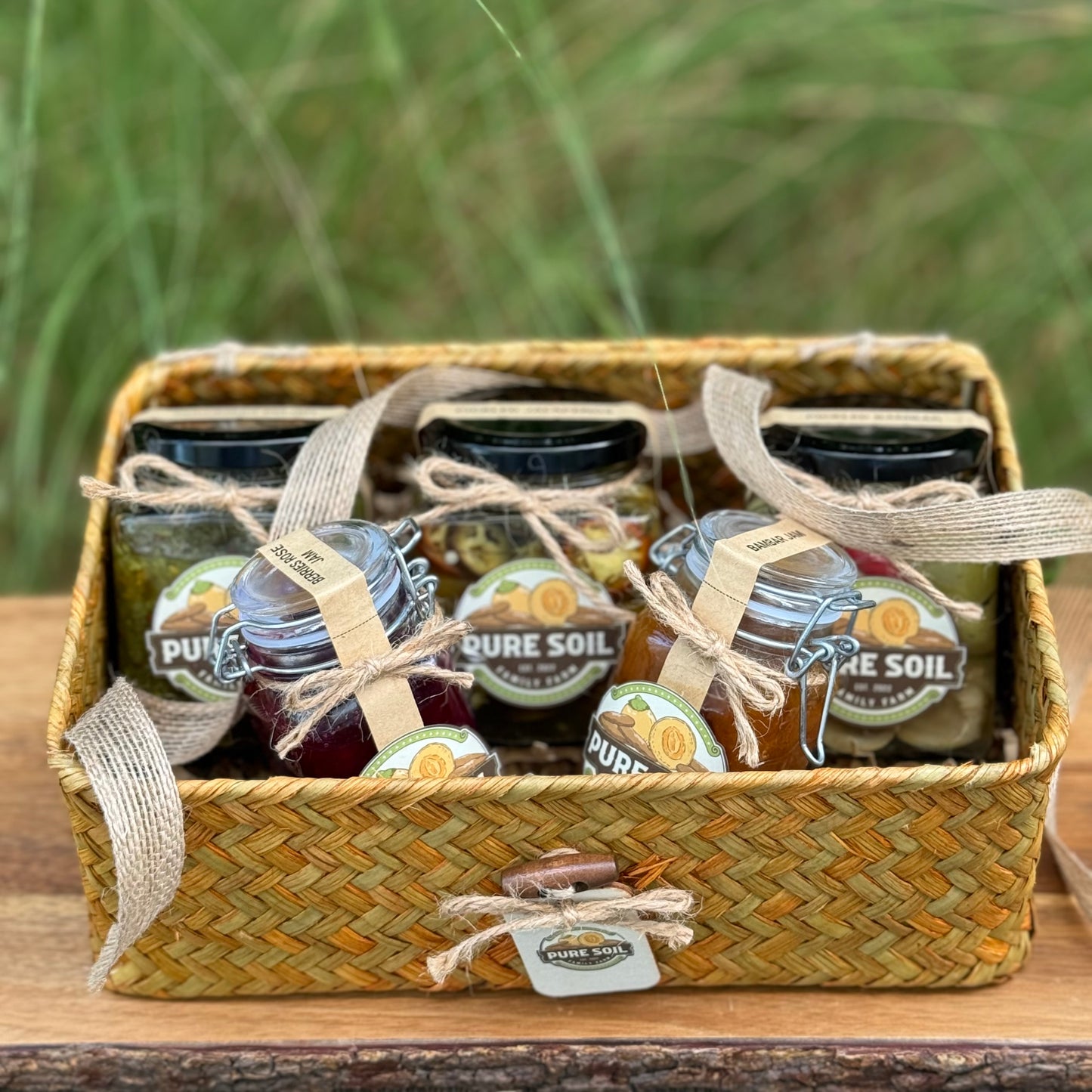 Medium Basket: Sweet & Salty Jars