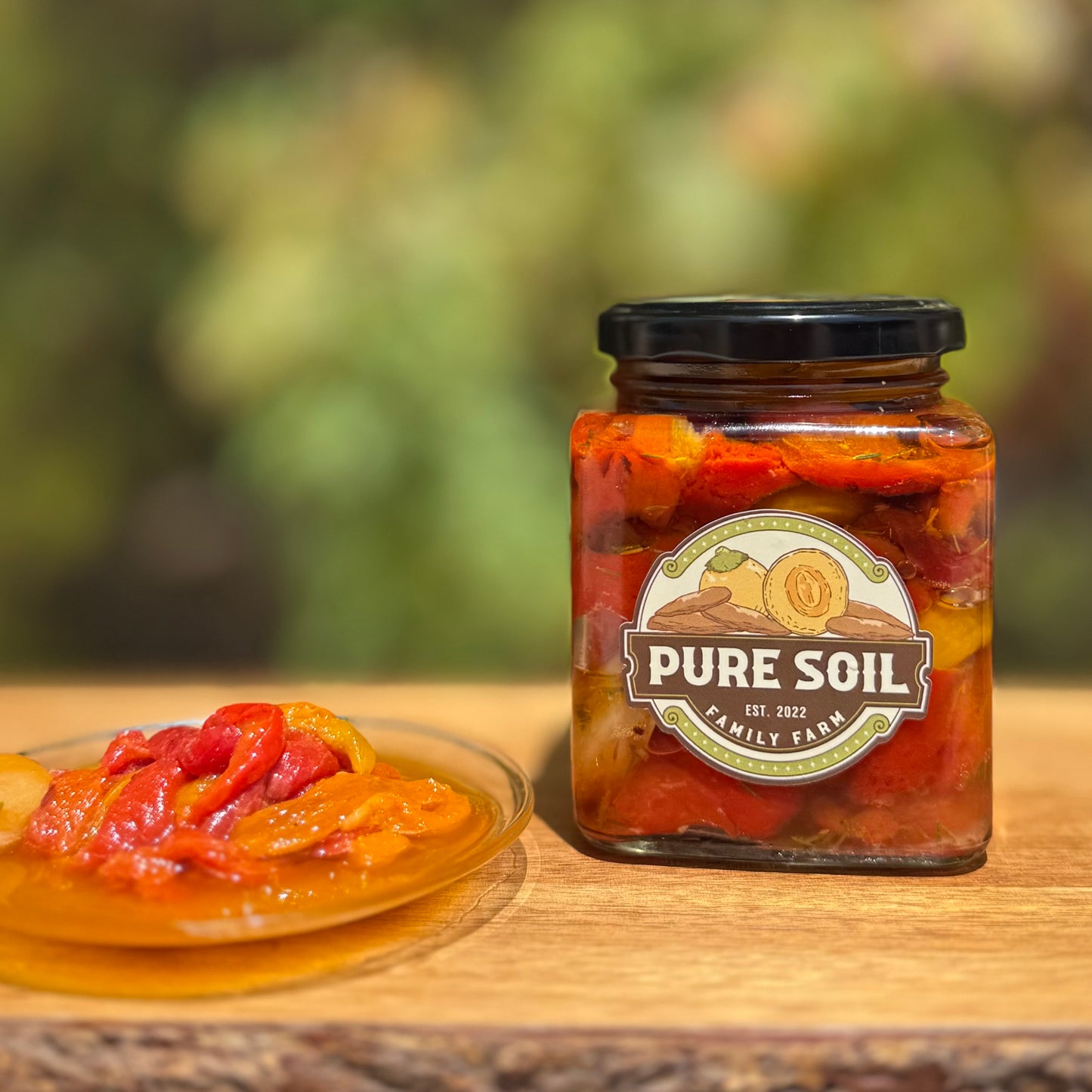 Fire-Roasted Bell Peppers