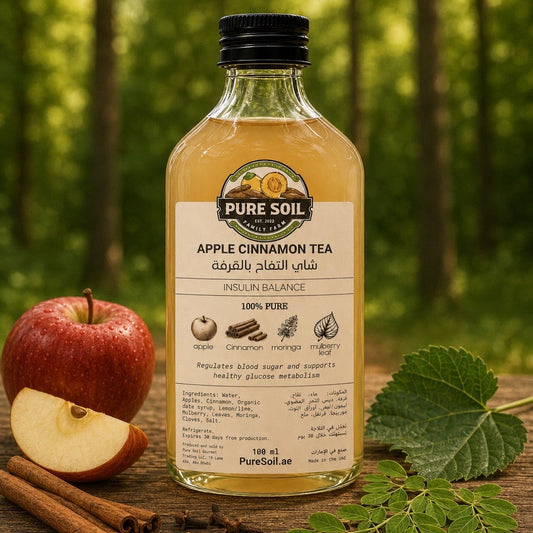 Apple Cinnamon Tea (4 bottles) - Insulin Balance - Longevity Blends Collection