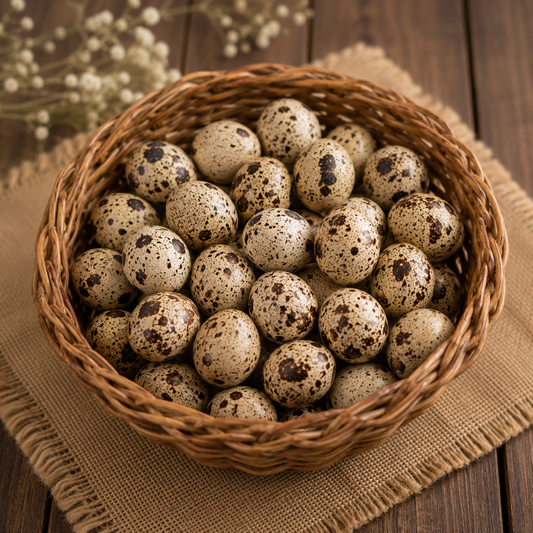 Farm Fresh Quail Eggs (12 eggs)