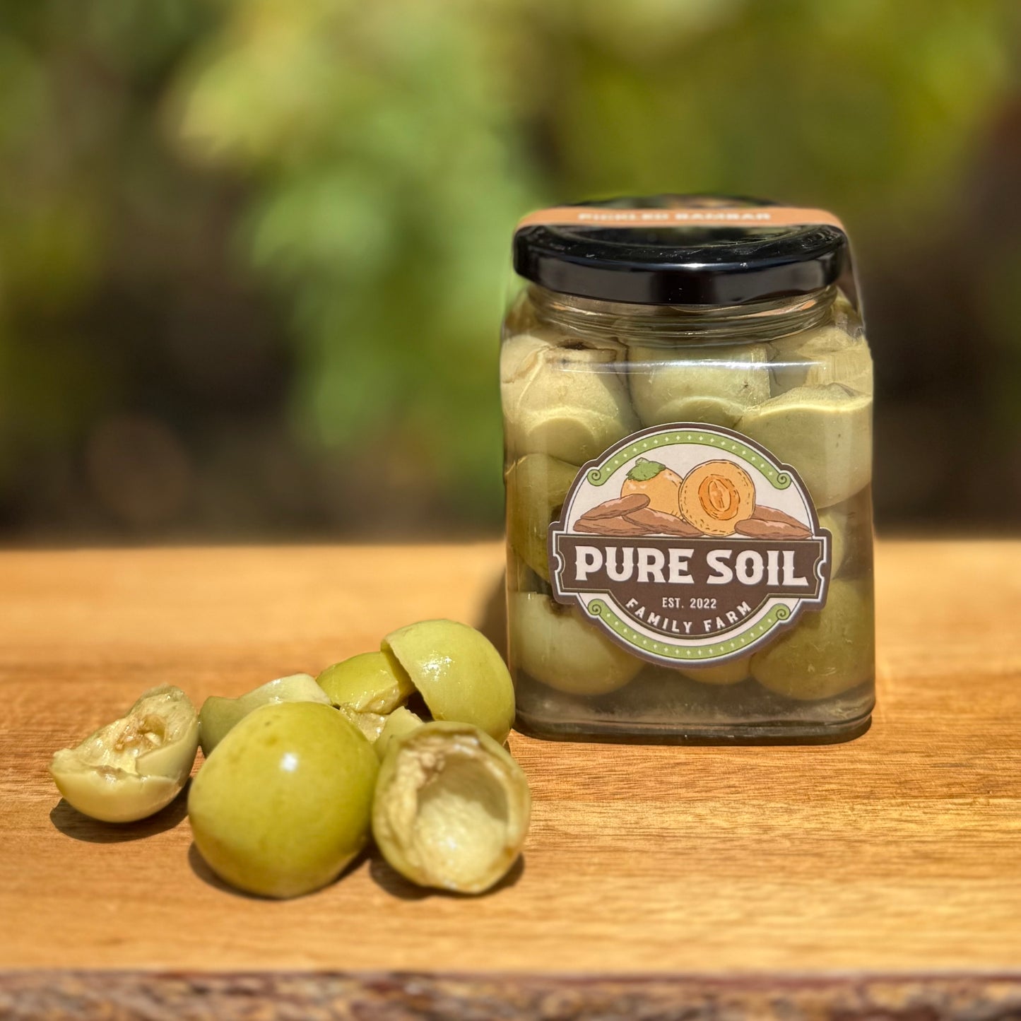 Pickled Bambar (Emirati Olives)